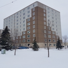 Milton Heights Apartments;  Location: Regina, Saskatchewan
